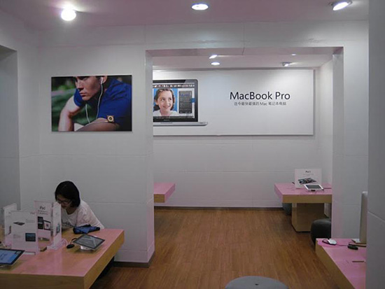 肉眼難以分辨！昆明驚現高仿Apple Store