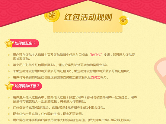 新年搶紅包，微博微信誰更給力