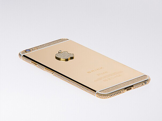 奢華iPhone 6起步價(jià)27萬：鑲10克拉鉆石