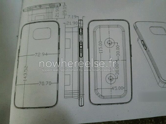 三大功能 | Galaxy S6超牛保護(hù)殼圖紙曝光