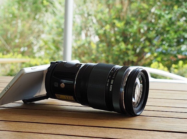 黑科技！ Olympus Air鏡頭可連手機