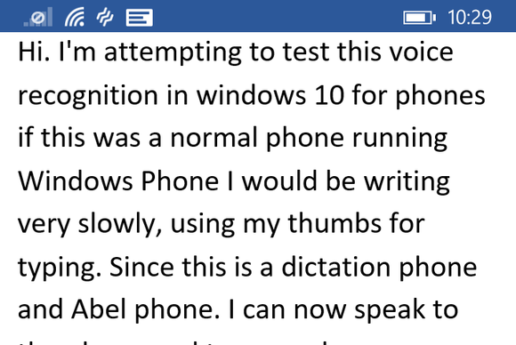Win10手機預(yù)覽版體驗：語音識別大進化