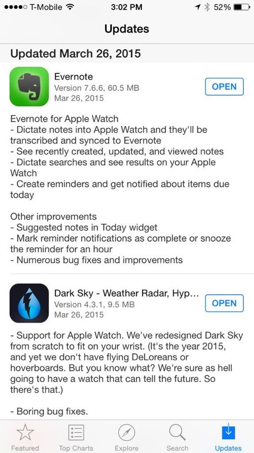 支付寶微信等蘋果Apple Watch應(yīng)用上架