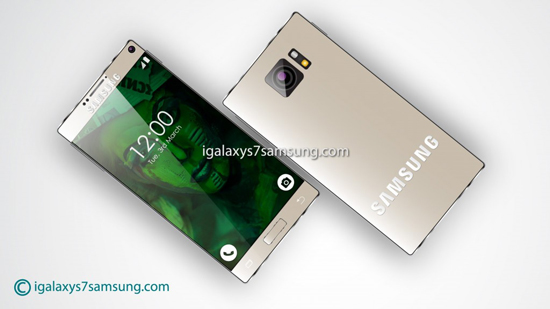無邊框設(shè)計(jì)！三星Galaxy S7概念機(jī)曝光