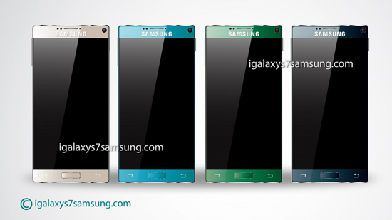 無邊框設(shè)計(jì)！三星Galaxy S7概念機(jī)曝光