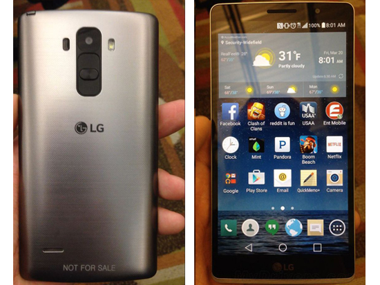 預計下半年發(fā)布，LG G4 Note諜照曝光