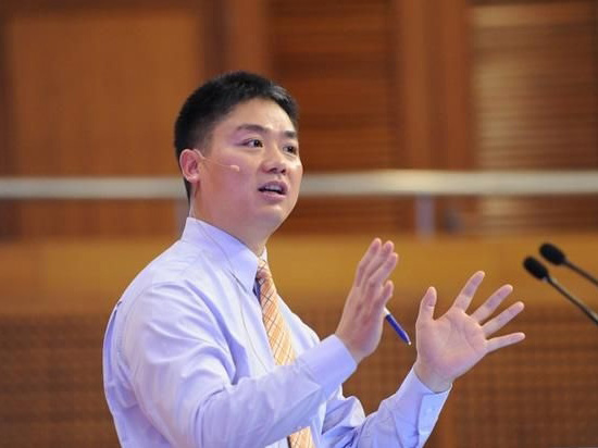 劉強(qiáng)東得意，熱戀和創(chuàng)業(yè)一樣幸福