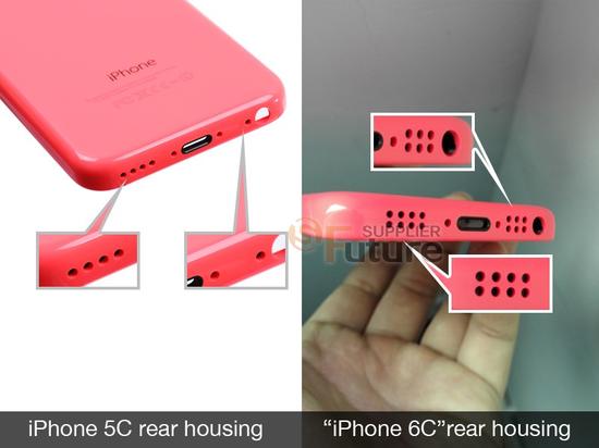 iPhone 6c后殼諜照首曝光 5c與5s的結合體