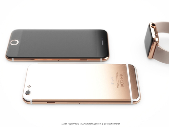 比Watch更壕，玫瑰金iPhone 6s概念圖賞