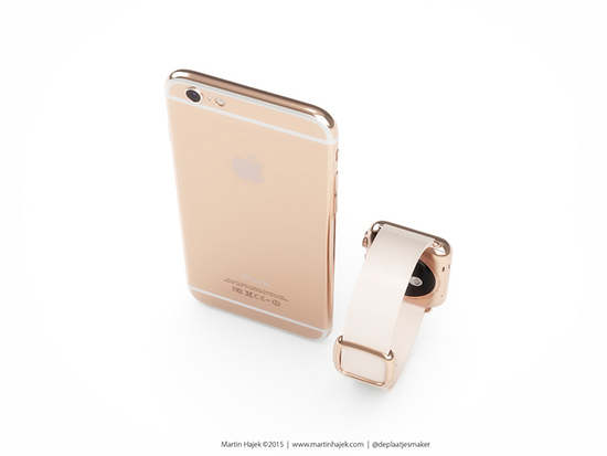 比Watch更壕，玫瑰金iPhone 6s概念圖賞