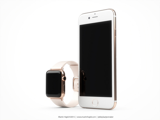 比Watch更壕，玫瑰金iPhone 6s概念圖賞