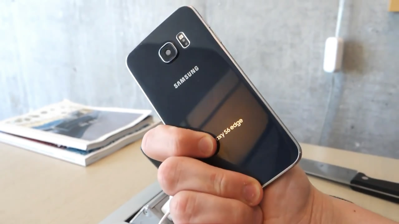 視頻丨三星Galaxy S6 Edge竟能防水！