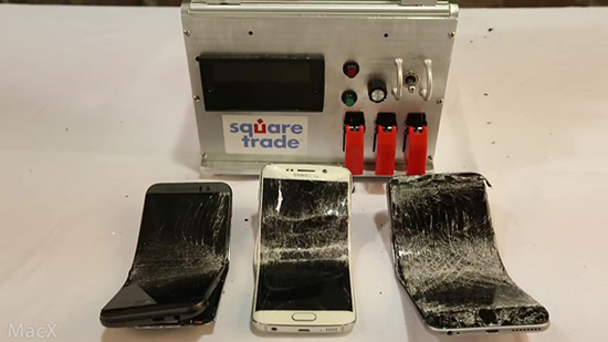 三星哭暈！S6 edge居然比iPhone 6 Plus更容易彎