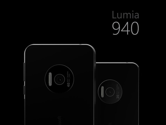 4000萬(wàn)像素+無(wú)邊框，微軟Lumia 940概念圖曝光