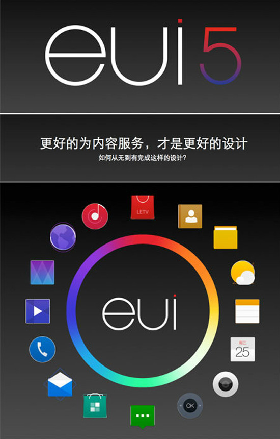 內(nèi)容為王構(gòu)建生態(tài)，樂視手機(jī)EUI正式發(fā)布