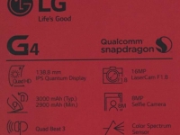 f/1.8超大光圈！LG G4包裝盒曝光