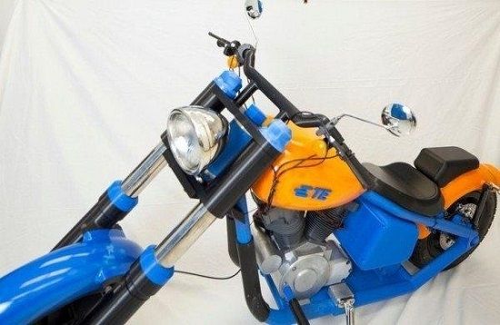 全球首輛3D打印摩托車 時速僅24公里