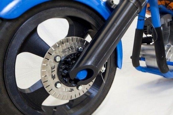 全球首輛3D打印摩托車 時速僅24公里