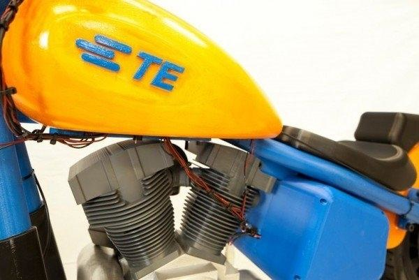 全球首輛3D打印摩托車 時速僅24公里