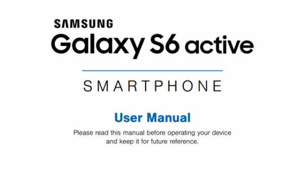 Galaxy S6 Active現(xiàn)身三星官網(wǎng) 用戶手冊曝光