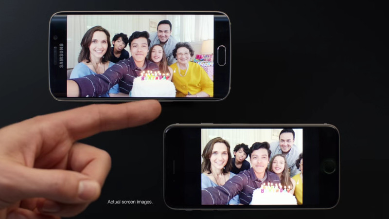 三星廣告又玩嘲諷：6>6，完爆蘋果iPhone6