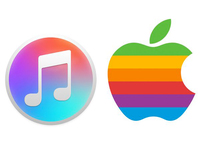 玩復(fù)古？iTunes新圖標(biāo)與蘋(píng)果經(jīng)典Logo呼應(yīng)