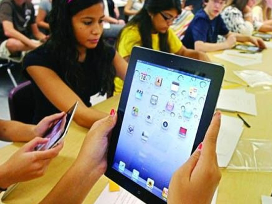 蘋(píng)果贏了？美國(guó)一地區(qū)75%的學(xué)生都有iPad