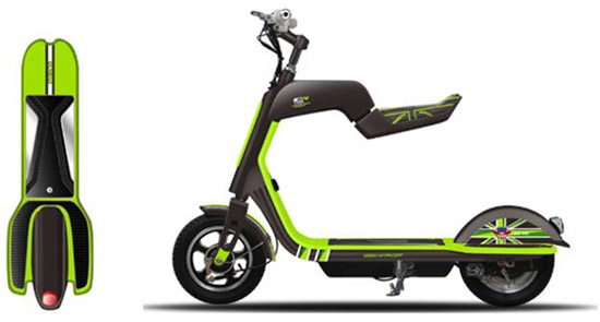 滑板車還是電動車？凌亂了吧