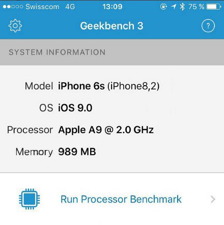 iPhone6s內存曝光：竟然還是1GB！