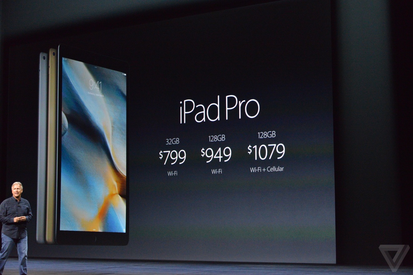 Surface的噩夢來了，蘋果發(fā)布12.9英寸iPad Pro