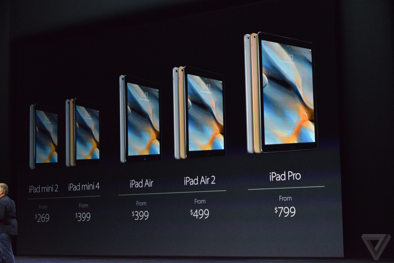 Surface的噩夢來了，蘋果發(fā)布12.9英寸iPad Pro