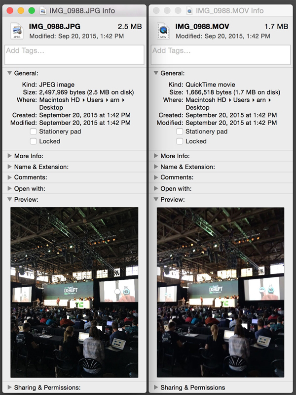 iPhone 6s Live Photos照片實(shí)為小視頻？