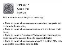 這就是效率！iOS 9.0.1發(fā)布修復數(shù)項bug