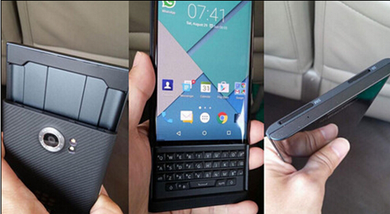 這鍵盤醉人嗎？黑莓首款Android手機要來了