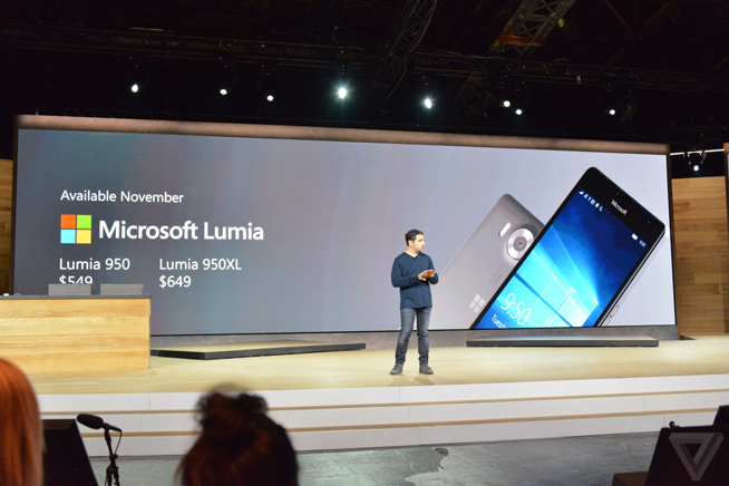 售價(jià)3489元起 微軟Lumia 950/950 XL正式發(fā)布