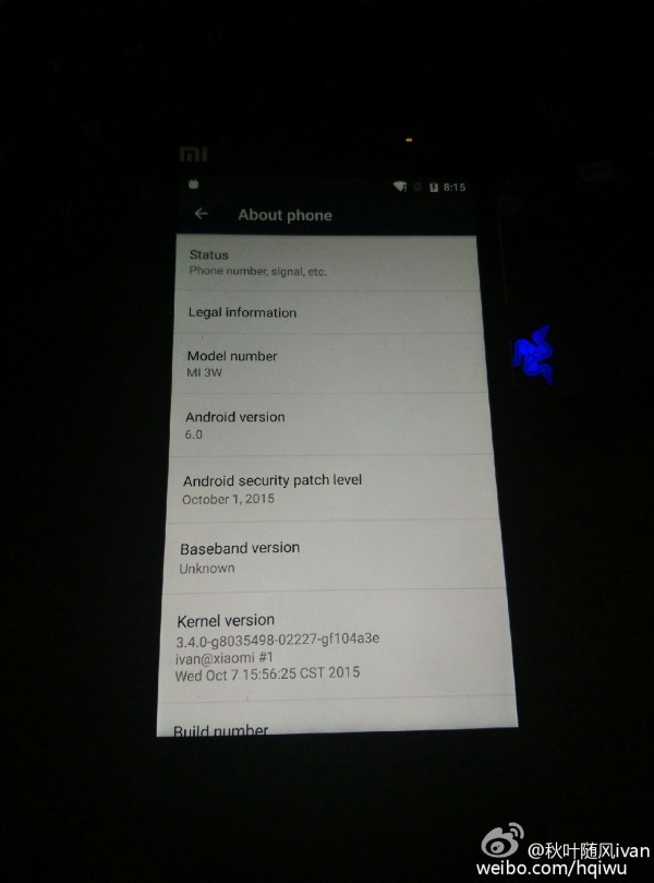 看看這效率！小米4適配Android 6.0工作進(jìn)行中