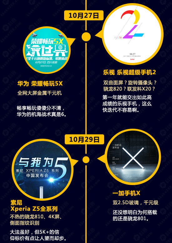 圖姐：高能預警！10月新機發(fā)布大預告