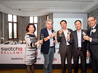 死磕阿里，Swatch攜手銀聯(lián)/交行推出支付手表Bellamy