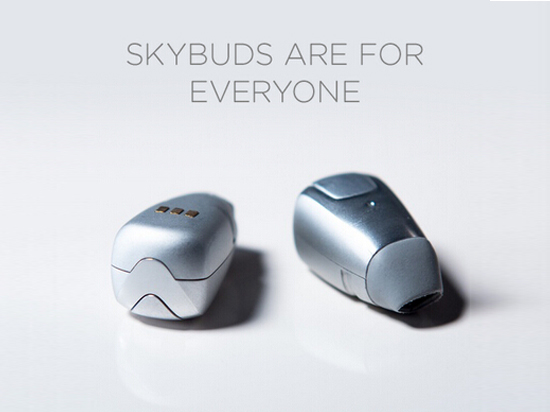 Skybuds運(yùn)動(dòng)耳機(jī)，結(jié)合iPhone手機(jī)殼充電