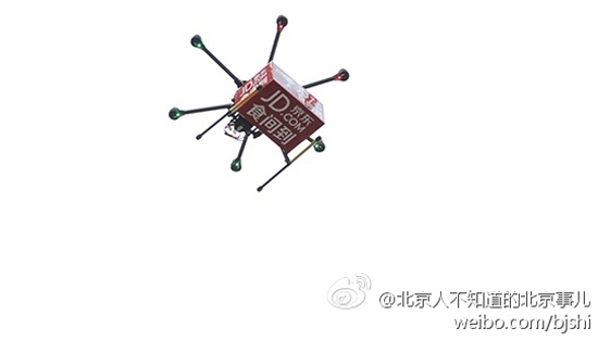 高逼格！京東明年將在農(nóng)村開始無人機(jī)送貨