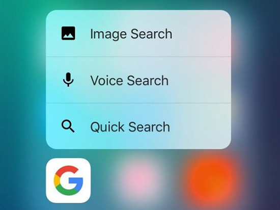 戰(zhàn)術(shù)滲透？新Google應(yīng)用將全面支持3D Touch