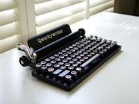 視頻：兼具情懷逼格的復古機械鍵盤 Qwerkywriter開箱