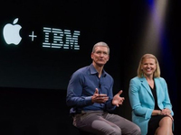 宿敵變基友！蘋果和IBM這次要合力推廣iPad Pro