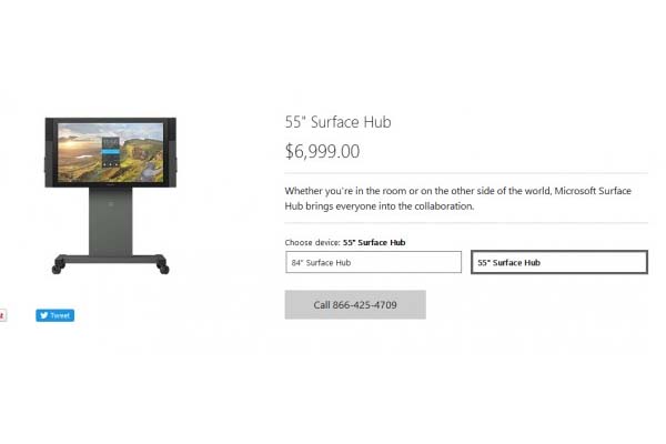 真是醉了！盛傳Surface Hub漲價(jià)00！