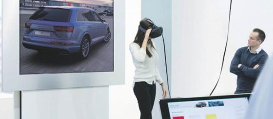 奧迪聯(lián)手HTC Vive，通過虛擬現(xiàn)實新車試駕