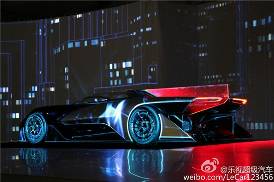 叫板特斯拉！法拉第聯(lián)手樂視發(fā)布概念電動汽車FFZERO1
