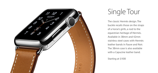 愛(ài)馬仕版Apple Watch，現(xiàn)在官網(wǎng)也可以買(mǎi)了！