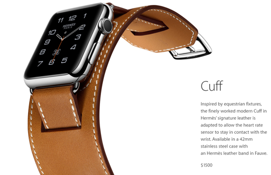 愛(ài)馬仕版Apple Watch，現(xiàn)在官網(wǎng)也可以買(mǎi)了！