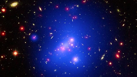 宇宙中的超級星系團：質(zhì)量相當于500萬億個太陽