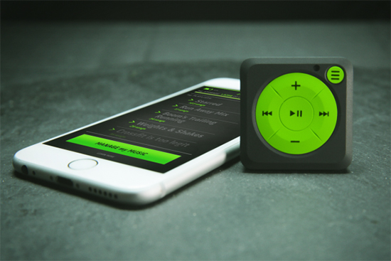 Mighty三防播放器：長得真像iPod shuffle